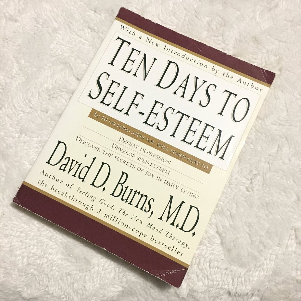 'Ten Days to Self-Esteem' David D. Burns Softcover CBT Workbook